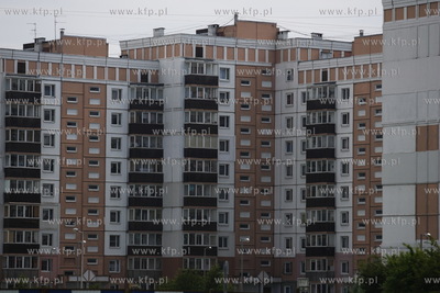 Rosja, Kaliningrad. Dzielnica mieszkaniowa/
 07.06.2013...