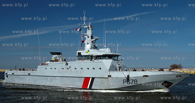 Francuski partolowiec Pluvier w Gdyni
25.04.2013 fot....