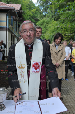 Uroczyste otywarcie Okna Zycia w budynku Domu Hospicyjnego...