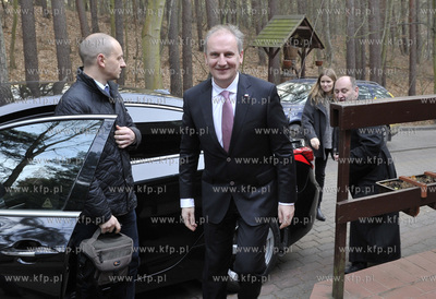 Kosciol Sw. Bernarda w Sopocie. Wojewoda Pomorski Dariusz...