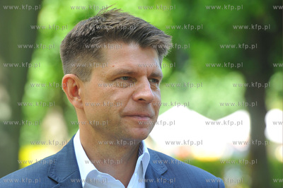 Sopot. Park Lecha i Marii Kaczynskich. Konferencja...