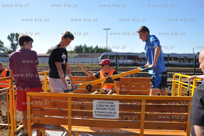 I Mistrzostwa Pomorza w Wyscigach Drezyn Recznych....