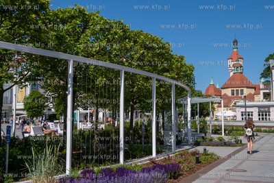 Skwer Przyjaciół Sopotu w Sopocie. 05.06.2023. Fot....