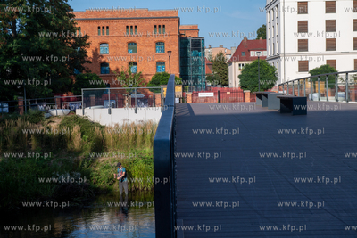 Bulwary nad Słupią w Słupsku. 22.08.2023. Fot. Konrad...