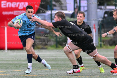 Sopot. Stadion Ogniwo Sopot. Ekstraliga rugby. Energa...