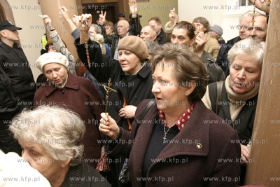 Gdansk, Sad Rejonowy, w trakcie rozprawy przeciwko...