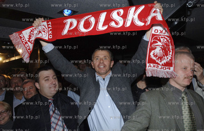 Gdansk. Wieczor wyborczy Platformy Obywatelskiej. Nz...