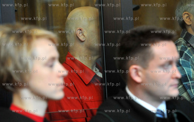 Gdansk. Sad Okregowy. Andrzej H. domniemany szef gangu...