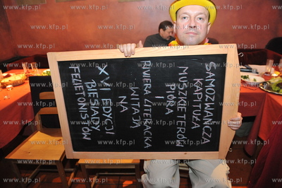 XVI Biesiada Felietonistow, ktora odbyla sie w Klubie...