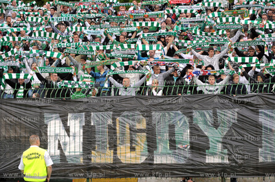 Mecz pilkarski ekstraklasy Lechia Gdansk - Zaglebie...