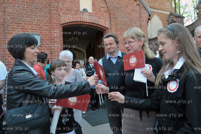Obchody Swieta Konstytucji 3 Maja w Zukowie na Kaszubach...