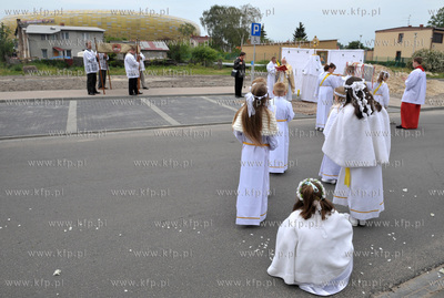 Procesja Bozego Ciala parafii sw. Anna i Joachima....