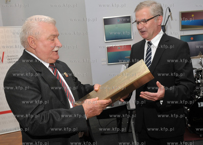 70 urodziny Lecha Walesy w oliwskim Palacu Opatow w...