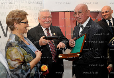 70 urodziny Lecha Walesy w oliwskim Palacu Opatow w...