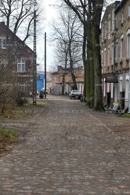 Gdansk Orunia. Trakt swietego Wojciecha na wysokosci...