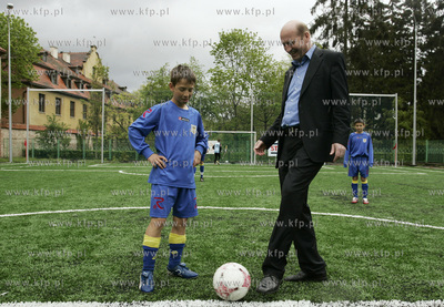Gdansk. Gimnazjum nr 23 w Oliwie. Uroczyste otwarcie...