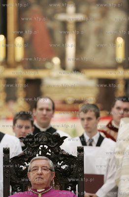 Gdansk. Katedra Oliwska. Ingres abp. Slawoja Leszka...