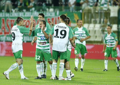 Gdansk. Meczo mistrzostwo Ekstraklasy. Lechia Gdansk...