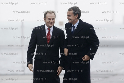 Sopot. Spotkanie premiera RP Donalda Tuska z premierem...