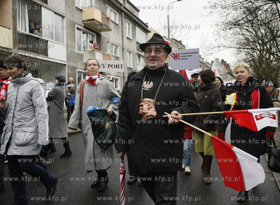 Gdansk. Parada z okazji Swieta Niepodleglosci.
11.11.2009
fot....