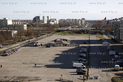 Gdansk Zaspa. Pas startowy. 10.04.2011 fot. Krzysztof...