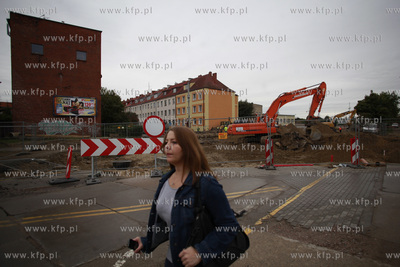 Gdansk. Przebudowa ul Hynka.
19.09.2011
fot. Krzysztof...