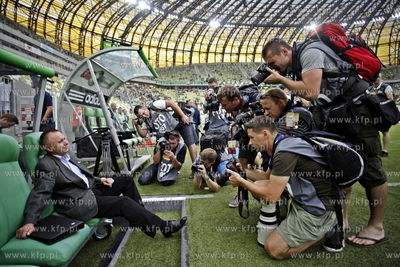 Gdansk. PGE Arena. Mecz o mistrzostwo Ekstraklasy Lechia...