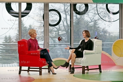 38 Gdynia Festiwal Filmowy. Nz. aktorka Maja Ostaszewska...