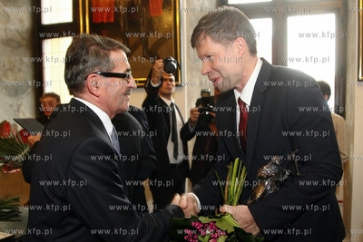 Ratusz Glownego Miasta. Wręczenie Nagrody Naukowej...
