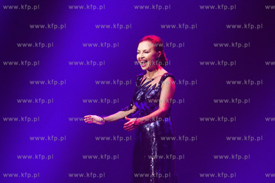 Włoska noc. Gala Sylwestrowo-noworoczna. Nz. Grażyna...