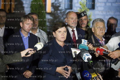 Wizyta Premier RP Beaty Szydło oraz Ministra Obrony...