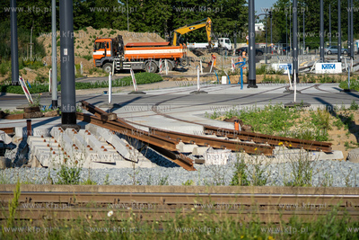 W związku z wprowadzeniem prac torowych na skrzyżowaniu...