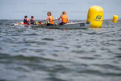 Brzeźno. Mistrzostwa Europy w Wioślarstwie Morskim....