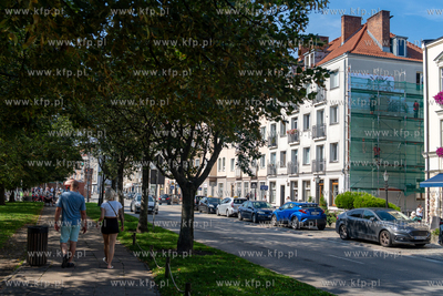 Gdańsk. Podwale Staromiejskie. Początek prac przy...