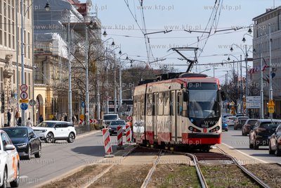 Zmiana organizacji ruchu tramwajów na odcinku Nowych...