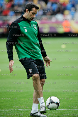 Gdynia. Stadion Miejski. Otwarty dla publicznosci trening...