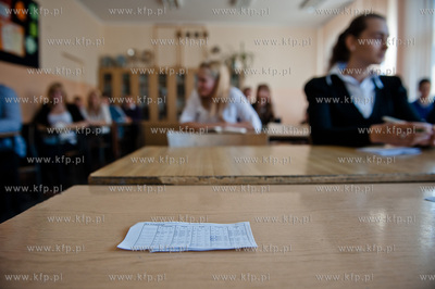Gdansk. Inauguracja roku szkolnego w VII Liceum Ogolnoksztalcacym...
