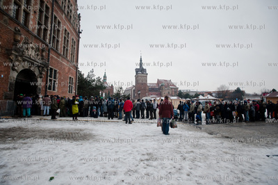 Gdansk. Wielka Zbrojownia. XVIII Wigilia dla ubogich,...