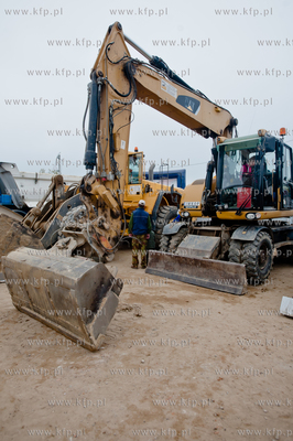Gdansk. Matarnia. Kolej na PKM - Dzien Otwarty powstajacej...