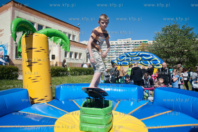 Gdansk. Przymorze. Festyn dla dzieci pt. Wodna Kraina...