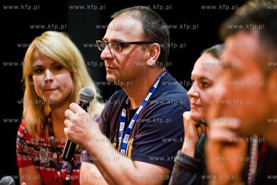 Gdynia. 39 Festiwal Filmowy w Gdyni. Spotkanie z tworcami...