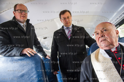 Gdansk. Pierwsza przejazdzka oryginalnego, amerykanskiego,...