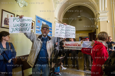 Gdansk. Nowy Ratusz. XXIII Sesja Rady Miasta Gdanska....