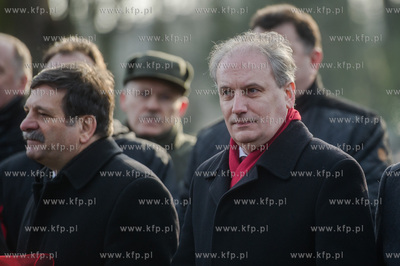 Gdańsk. Cmentarz Garnizonowy. Narodowy Dzień Żołnierzy
Wyklętych....