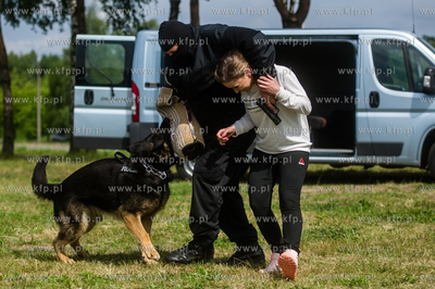 Gdańsk. Matarnia. Oddzial Prewencji Policji KWP w...