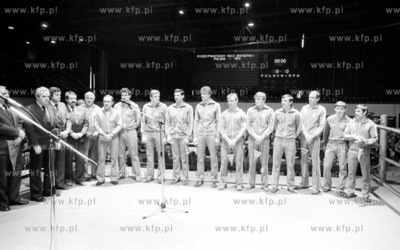 Mecz bokserski Polska - Republika Federalna Niemiec...