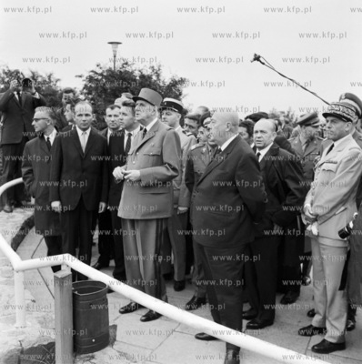 Wizyta Prezydenta Francji gen. Charles de Gaulle w...