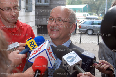 Gdansk. Prokuratura Apelacyjna. Nz. Emil Wasacz po...