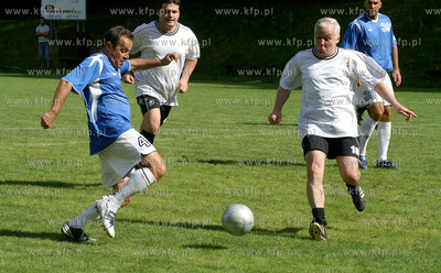 Sopot. Mecz miedzy reprezentacjami Sopotu i telewizji...