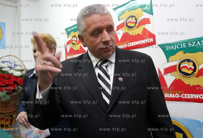 Konferencja prasowa Somoobrony - nz przewodniczacy...